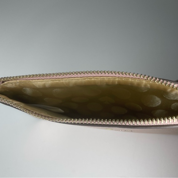 Kate Spade Pink Metallic Wristlet Clutch - Picture 3 of 6